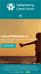 Mobile Screenshot of letterkennycu.ie